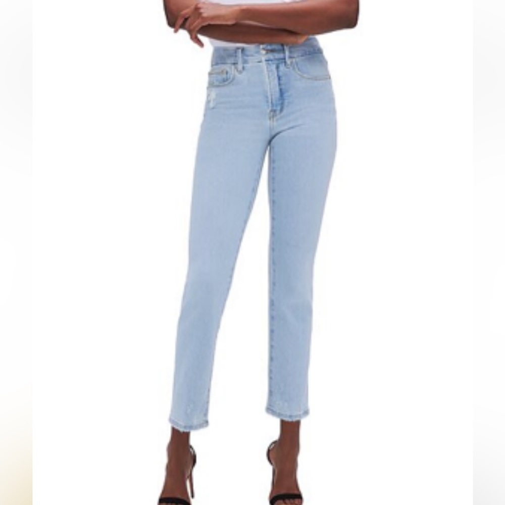 NWT Good American good classic jeans